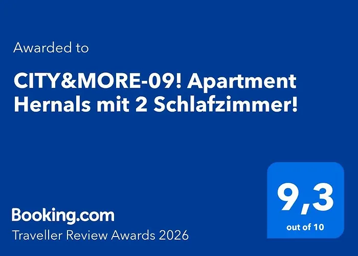 Apartment City&more-09! Hernals Mit 2 Schlafzimmer!